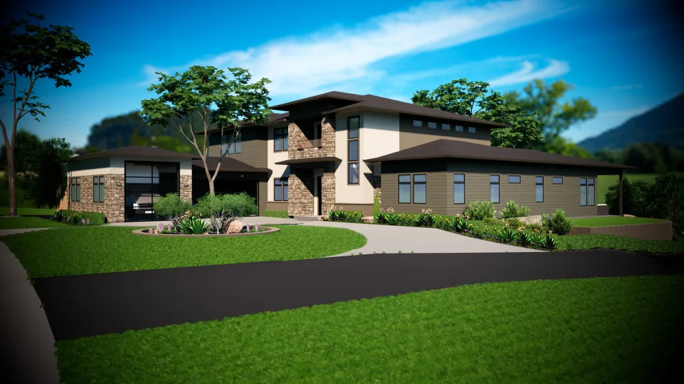 Contemporary Prairie Sky Farm by The Custom Home Company - Photo 3