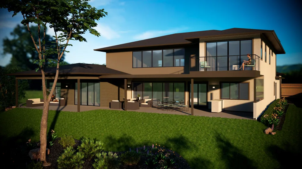 Contemporary Prairie Sky Farm by The Custom Home Company - Photo 2