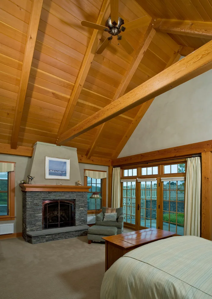Timber Frame House in South Shore Massachusetts by Davis Frame Company - Photo 2