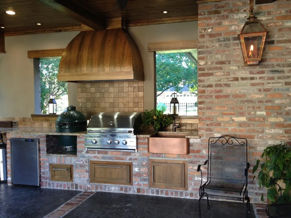 Southern Pathway Outdoor Cooking Space by Jackson Construction, Inc. - Photo 11