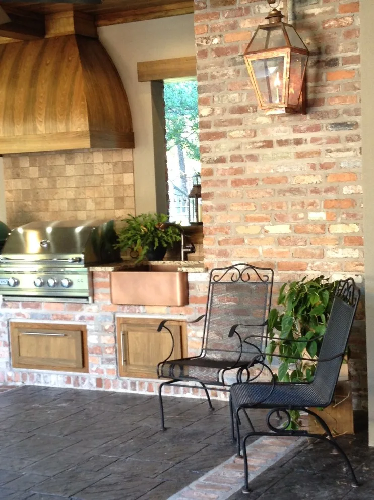 Southern Pathway Outdoor Cooking Space by Jackson Construction, Inc. - Photo 12