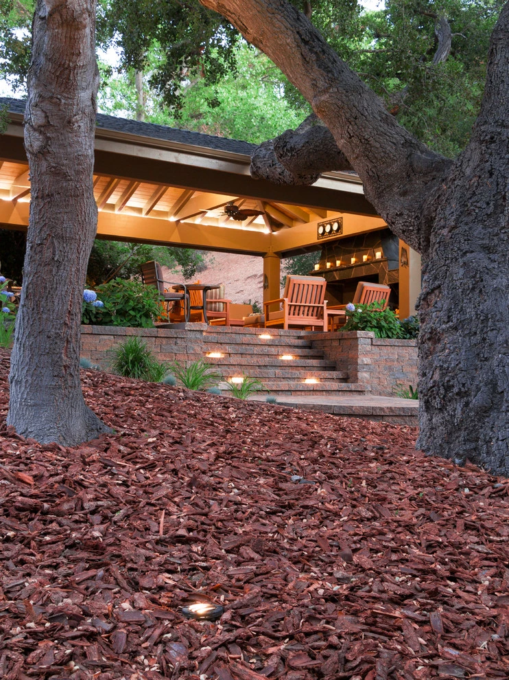 Large Fireplace with Seating Area by Pacific Outdoor Living - Photo 4