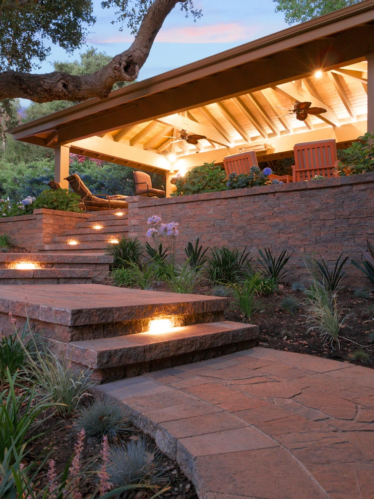 Large Fireplace with Seating Area by Pacific Outdoor Living - Photo 2