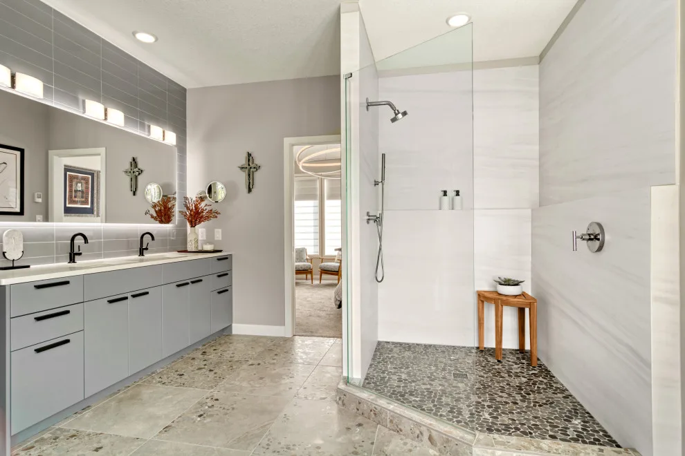 Primary Suite Spa Bathroom by Becker Building & Remodeling Inc. - Photo 3
