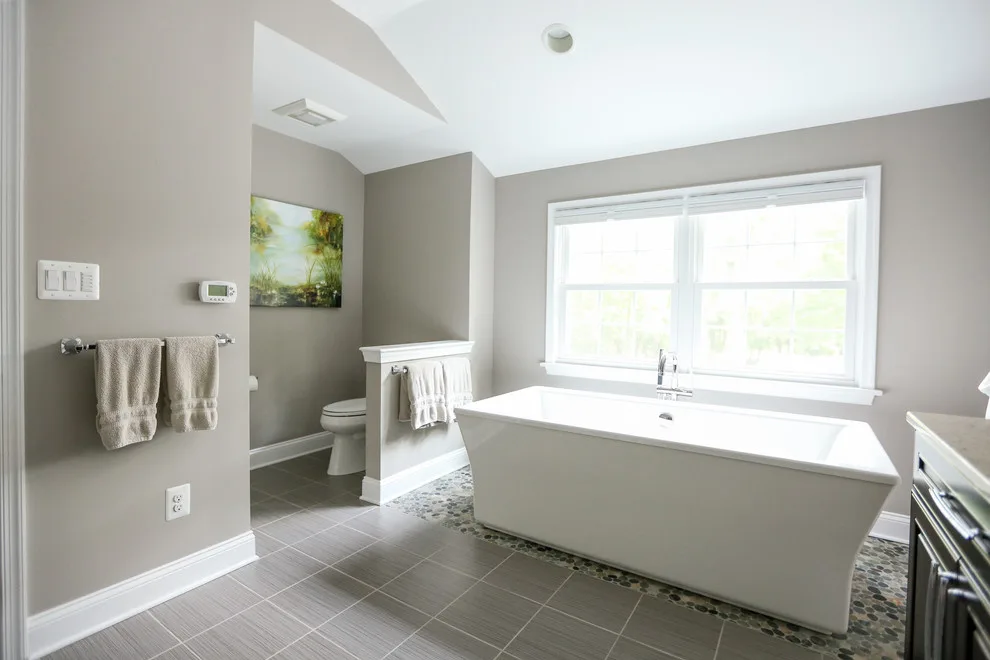 Expansive Spa-Inspired Master Bathroom in Worcester, PA by Meridian Construction - Photo 9