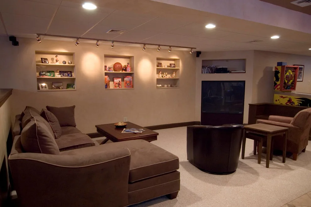 Blue Bell, PA Sports Bar Basement by Meridian Construction - Photo 4