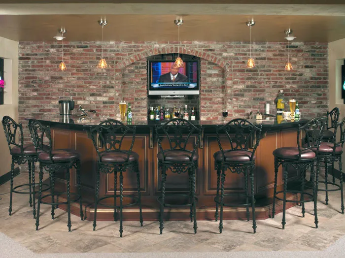 Blue Bell, PA Sports Bar Basement by Meridian Construction - Photo 5
