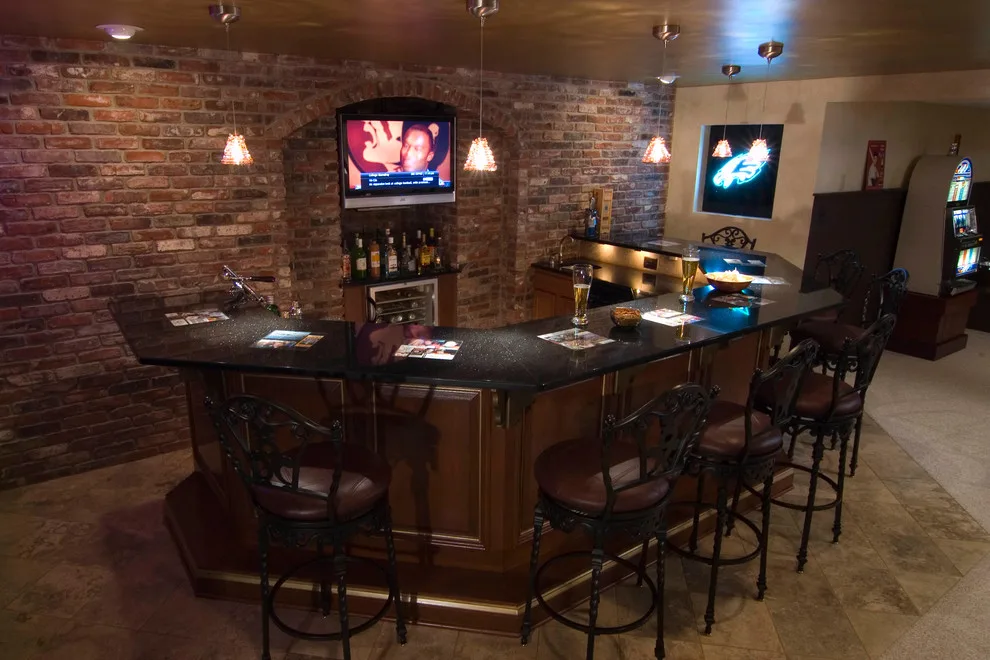 Blue Bell, PA Sports Bar Basement by Meridian Construction - Photo 3