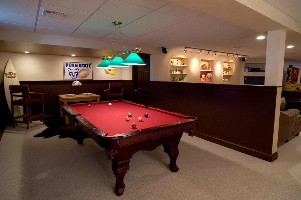 Blue Bell, PA Sports Bar Basement by Meridian Construction - Photo 2