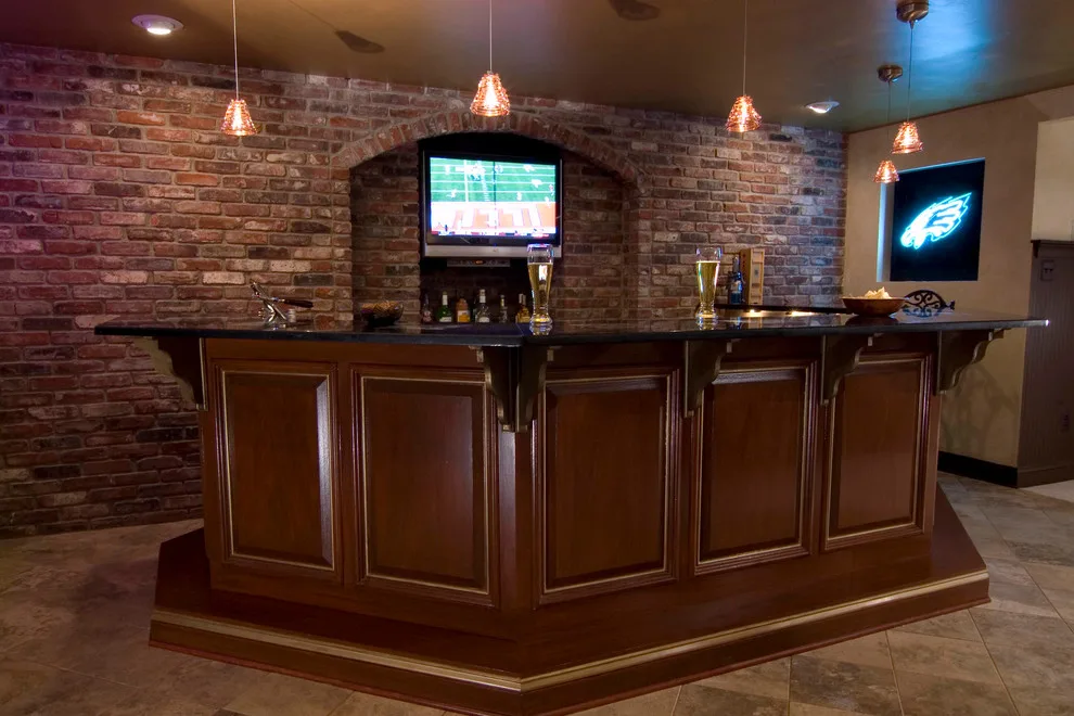 Blue Bell, PA Sports Bar Basement by Meridian Construction - Photo 10