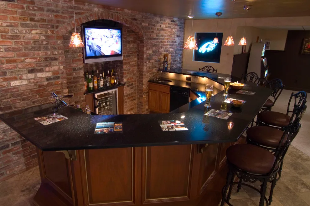 Blue Bell, PA Sports Bar Basement by Meridian Construction - Photo 9