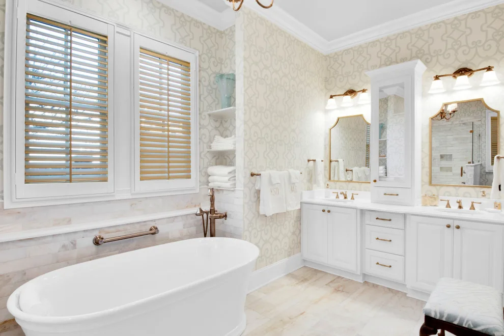 Elegant Main Bathroom | Greenville, SC by Daniel Builders, Inc. - Photo 2