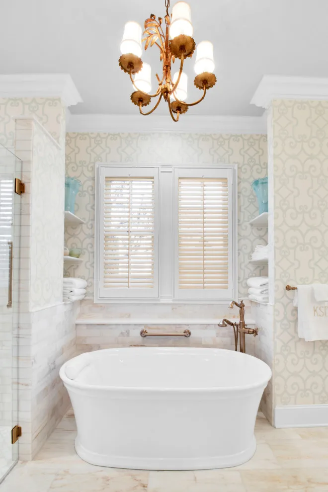 Elegant Main Bathroom | Greenville, SC by Daniel Builders, Inc. - Photo 6