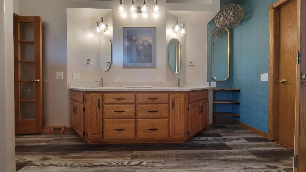 Charming Coastal Bathroom Renovation by WD-4D Builders - Photo 5