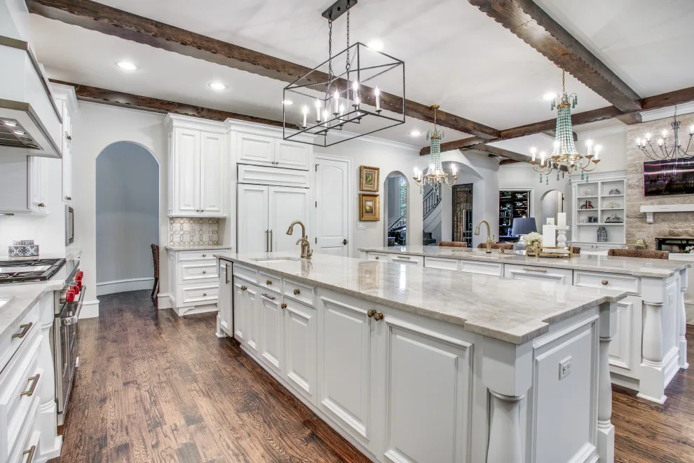Taj Mahal Dual Island Kitchen by Swanson Renovations - Luxury Design & Build - Photo 4