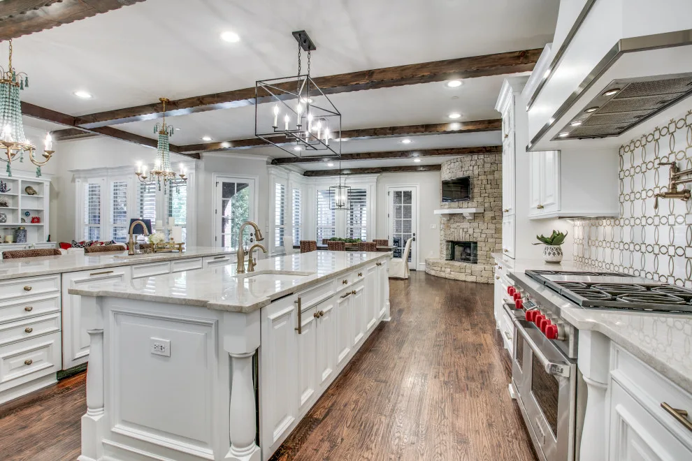 Taj Mahal Dual Island Kitchen by Swanson Renovations - Luxury Design & Build - Photo 6