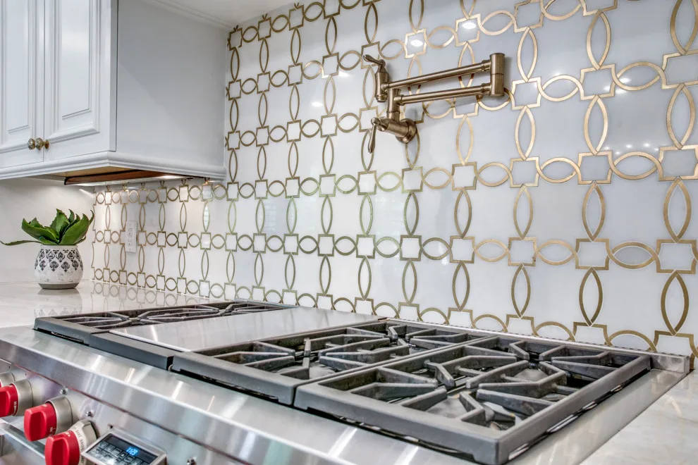 Taj Mahal Dual Island Kitchen by Swanson Renovations - Luxury Design & Build - Photo 2