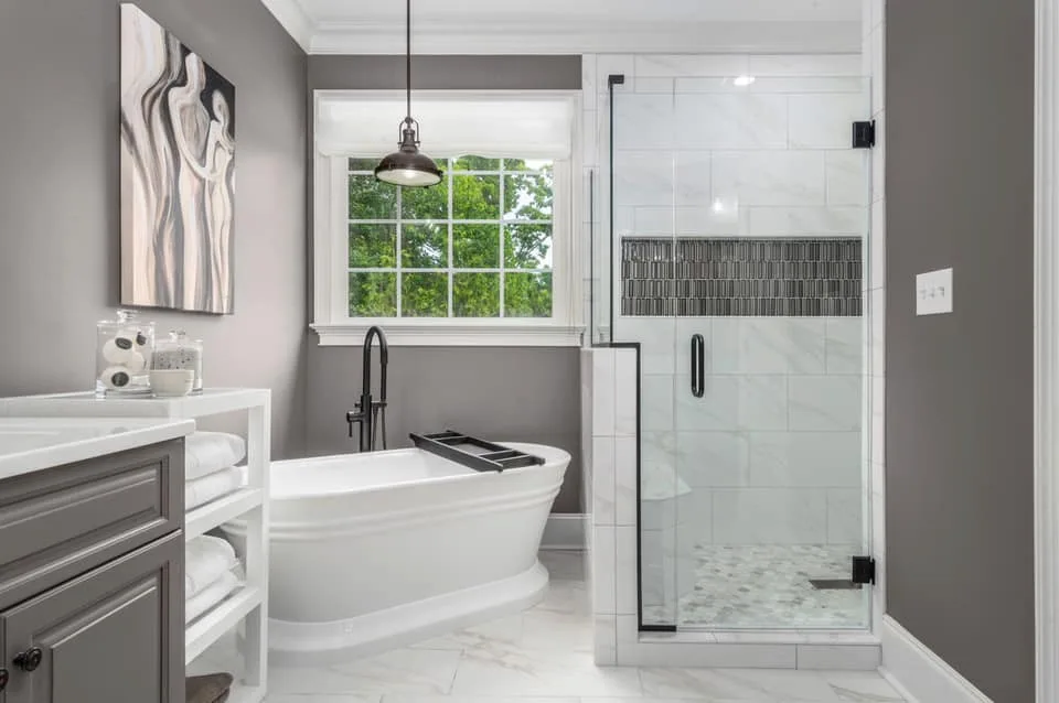 The Gray Bathroom Initiative by Tranquil Designs LLC - Photo 7