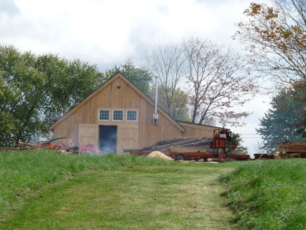 Wooden Structure Barn by Outer Green LLC - Photo 5