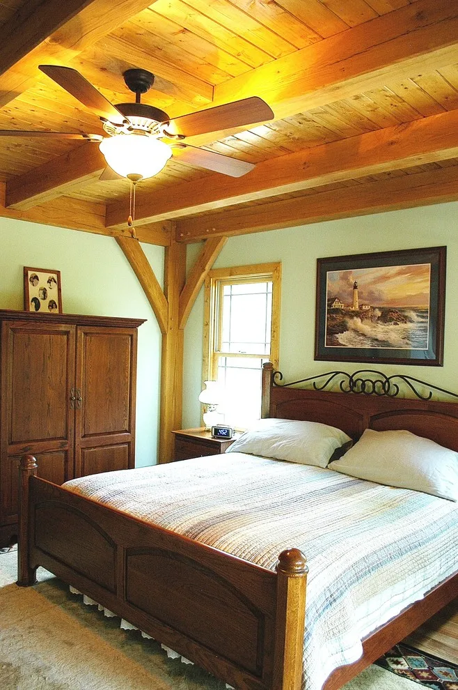 Sequatchie Valley Timber Frame Residence, Tennessee by Homestead Timber Frames - Photo 5
