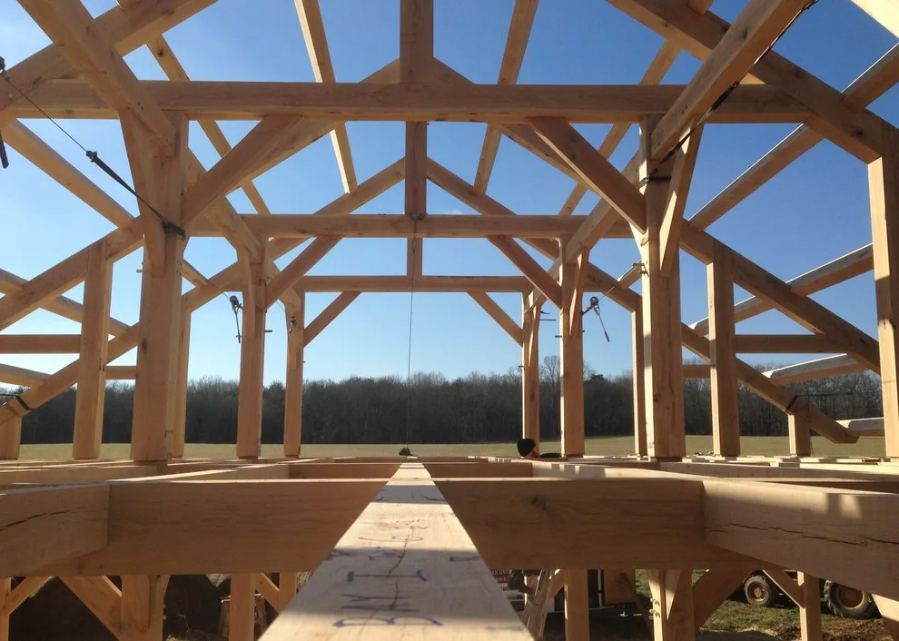 Tennessee Timber Frame Equine Barn by Homestead Timber Frames - Photo 2