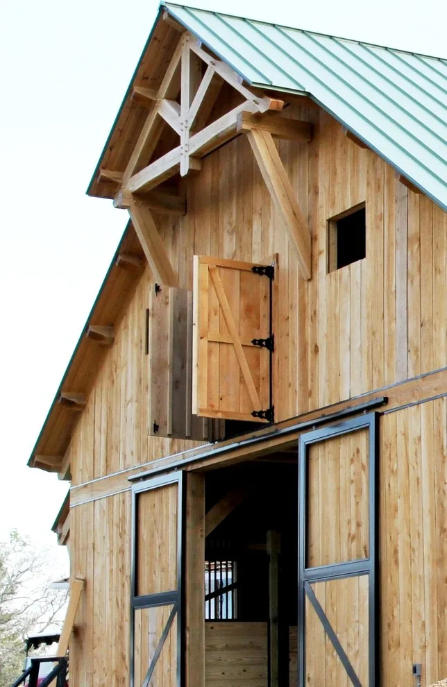 Tennessee Timber Frame Equine Barn by Homestead Timber Frames - Photo 4