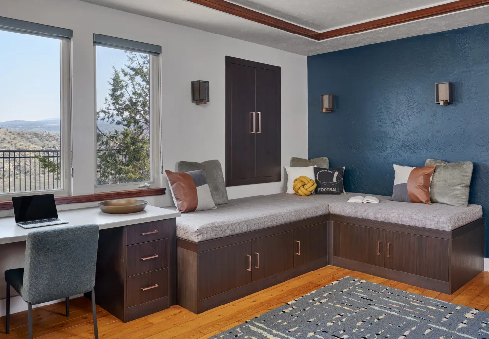 Classic Design Boys Study and Lounge Room Renovation by Liberty Design + Build - Photo 4