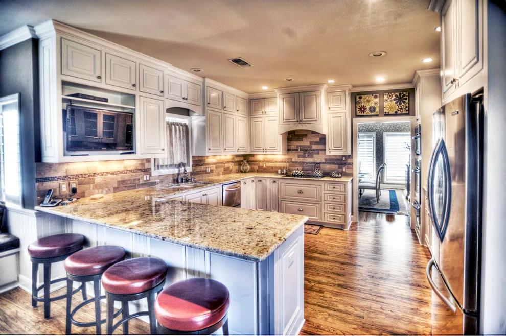 Classic White Kitchen by Bobby Sanders -- Sanders Design Build - Photo 3