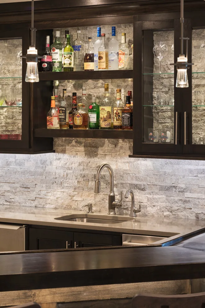 Basement transformation by Ed Saloga Design Build - Photo 5