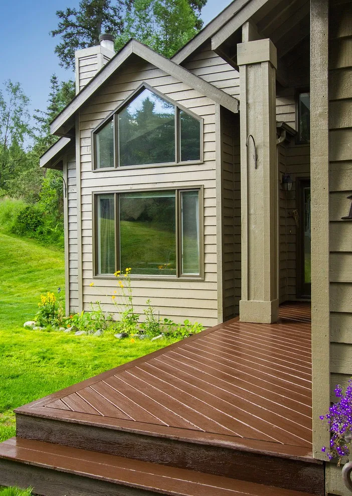 Trex Front Pathway and Lateral Deck with Cable Railing by Treeline Construction - Photo 2