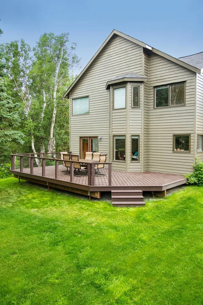 Trex Front Pathway and Lateral Deck with Cable Railing by Treeline Construction - Photo 5