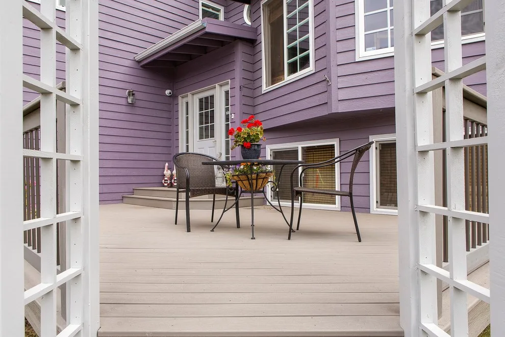 Trex Front Porch with Arbor Entrance by Treeline Construction - Photo 3