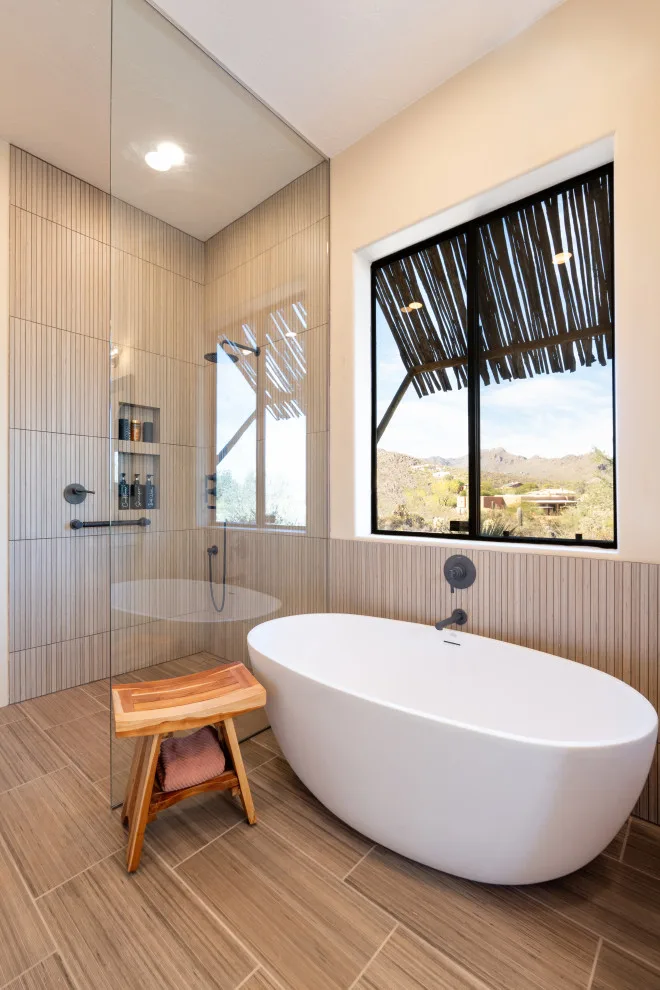 Tucson Foothills Luxury Bathroom by Desert Earth And Wood, LLC - Photo 7