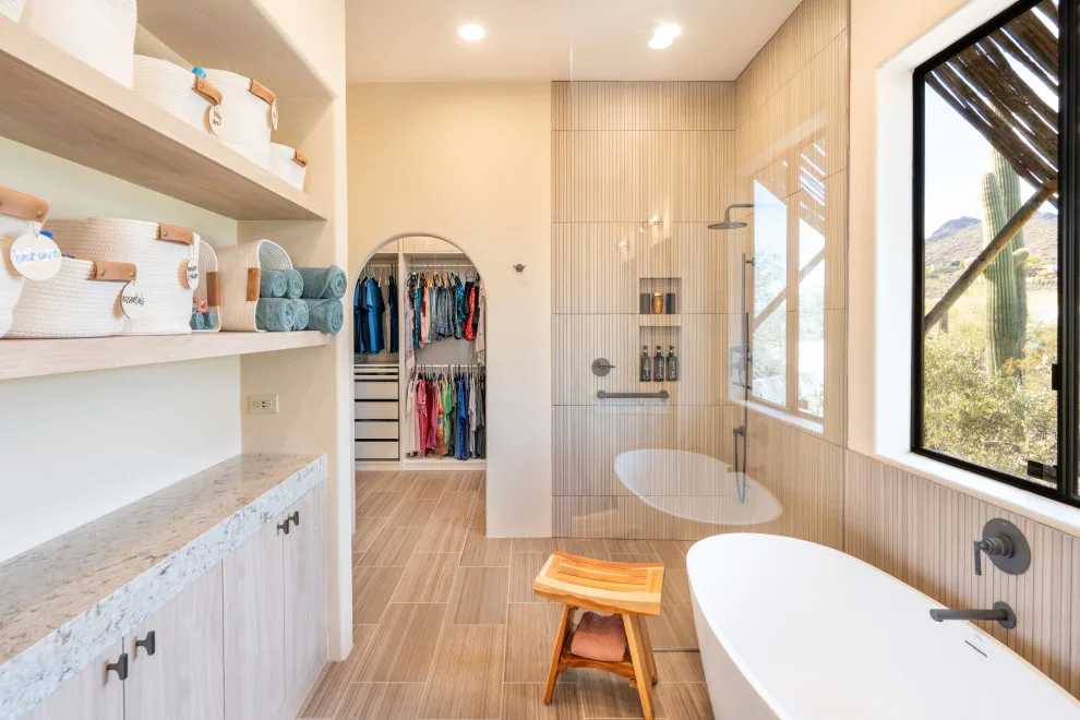 Tucson Foothills Luxury Bathroom by Desert Earth And Wood, LLC - Photo 12