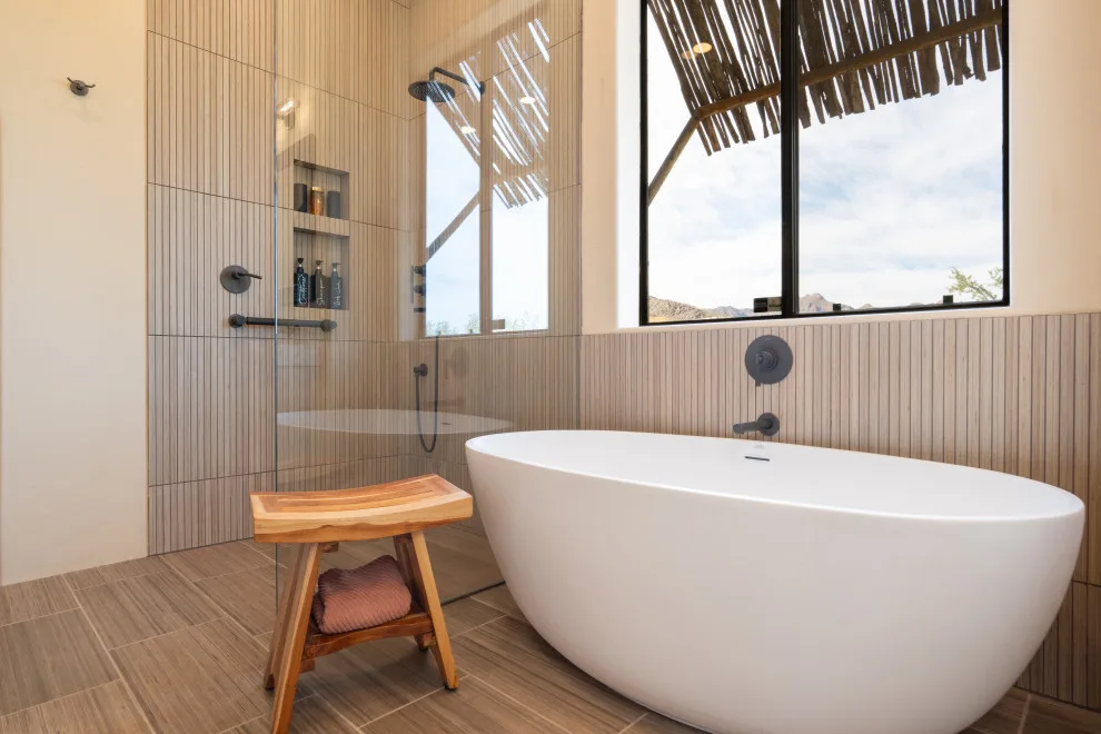 Tucson Foothills Luxury Bathroom by Desert Earth And Wood, LLC - Photo 8
