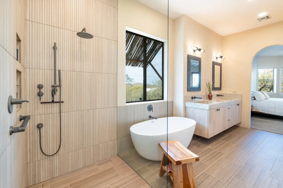 Tucson Foothills Luxury Bathroom by Desert Earth And Wood, LLC - Photo 2