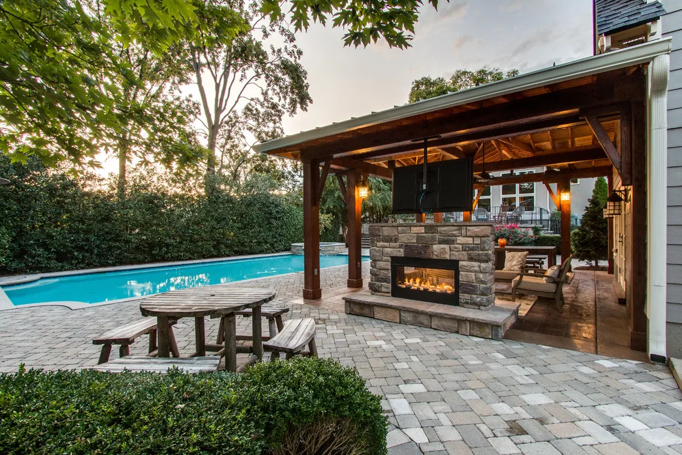 Vanderbilt / West End Exterior Living / Pool Pavilion by CDP Architecture, LLC - Photo 6