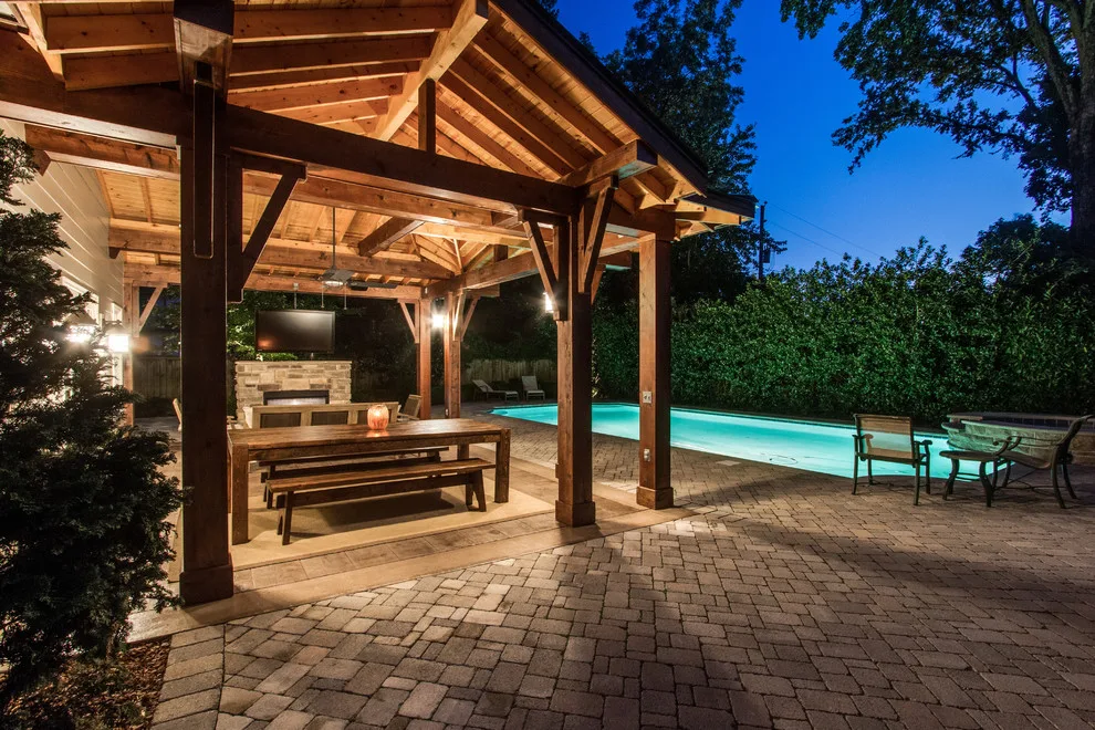 Vanderbilt / West End Exterior Living / Pool Pavilion by CDP Architecture, LLC - Photo 47