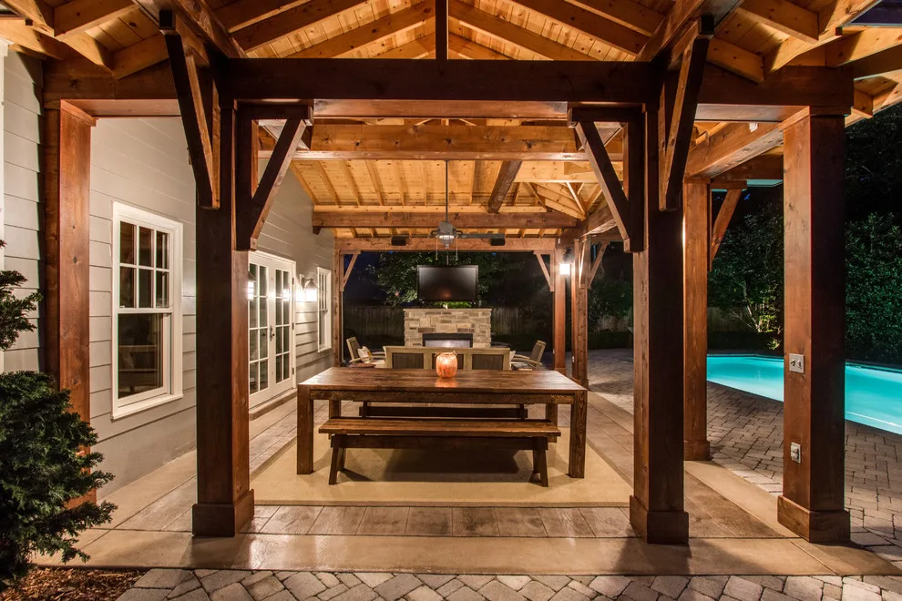 Vanderbilt / West End Exterior Living / Pool Pavilion by CDP Architecture, LLC - Photo 43