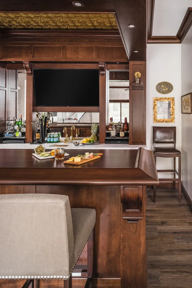 Classic Elegance Bar and Bath Makeover by Craft And Trade Renovations LLC - Photo 3