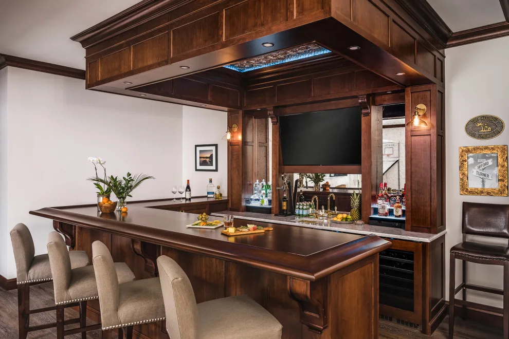 Classic Elegance Bar and Bath Makeover by Craft And Trade Renovations LLC - Photo 13