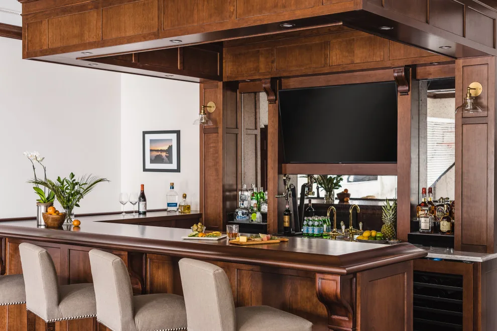 Classic Elegance Bar and Bath Makeover by Craft And Trade Renovations LLC - Photo 16