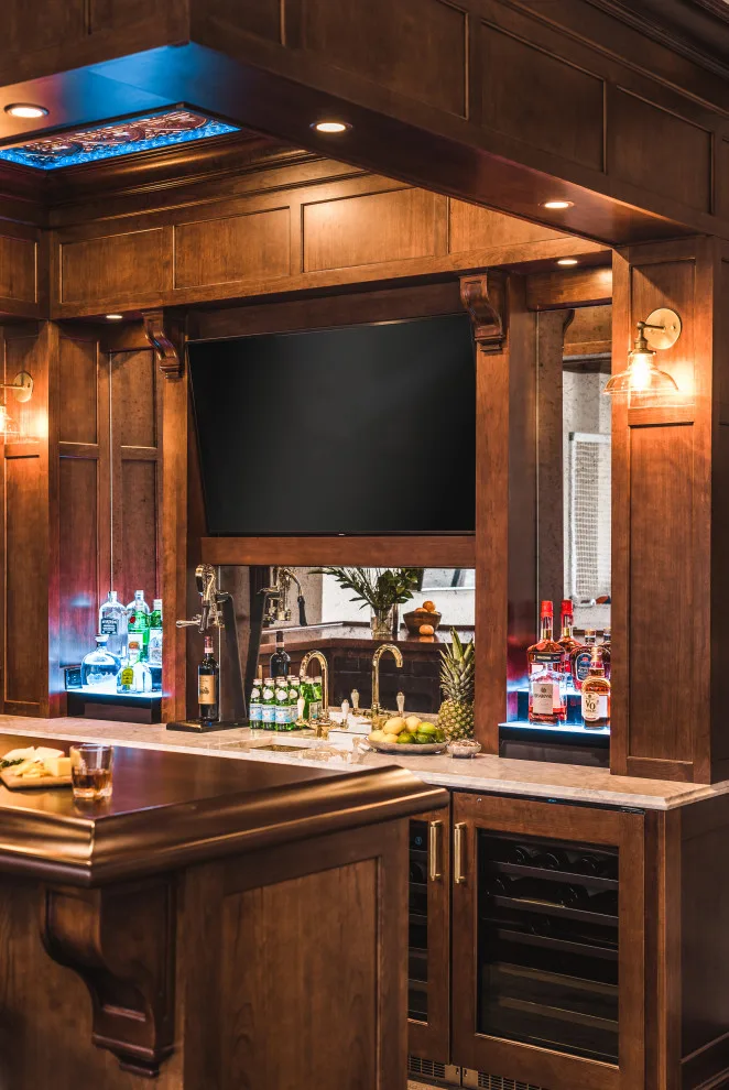 Classic Elegance Bar and Bath Makeover by Craft And Trade Renovations LLC - Photo 6