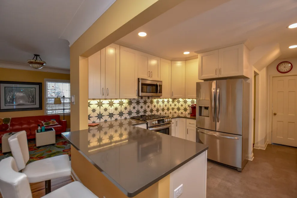 Retro-Themed Kitchen Renovation by EdgeWork Design Build - Photo 6