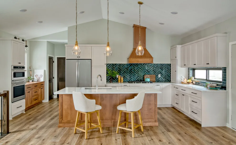 Cozy Forest and Green Tones Kitchen by Becker Building & Remodeling Inc. - Photo 3