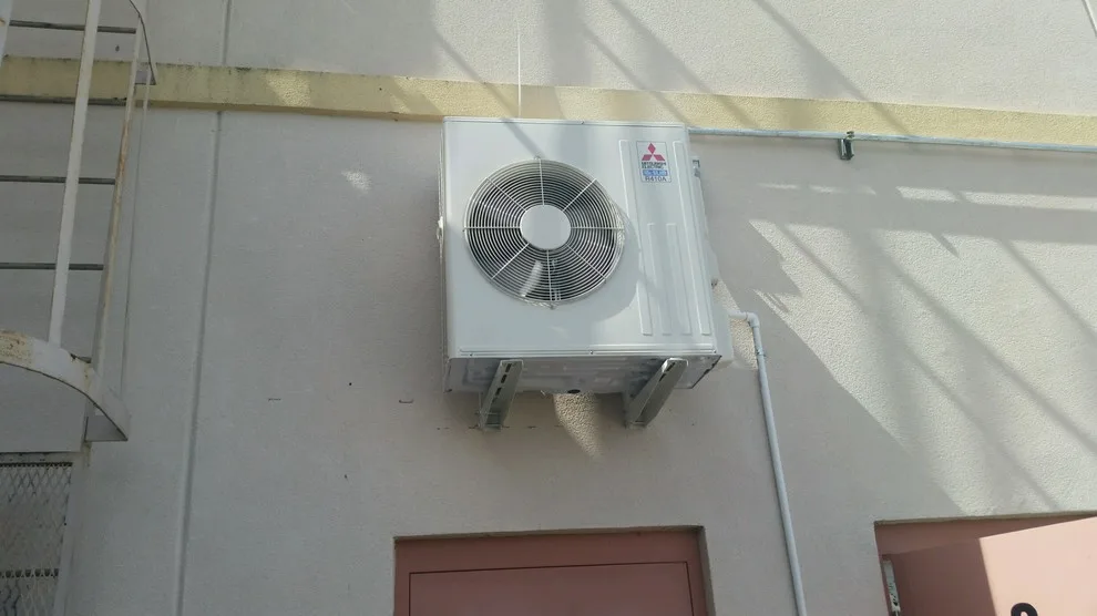 Mitsubishi Mini Split Installation by Certified Heating and Cooling at Pizza D-lux by Certified Heating And Cooling Inc - Photo 3