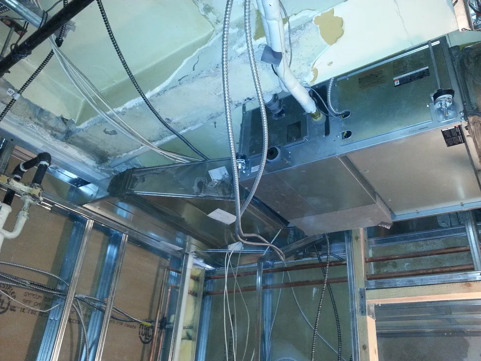 Costume Setup in NYC Apartment Building by Pacific HVAC Air Conditioner - Photo 7