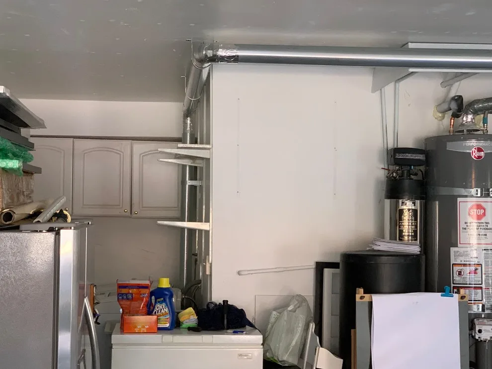 Lance house dryer duct and hood exposure by Caspian Air Conditioning - Photo 2