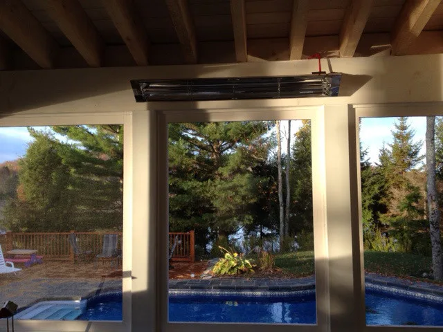 Heating a Covered Patio Space in Quebec by Heating Green - Photo 2
