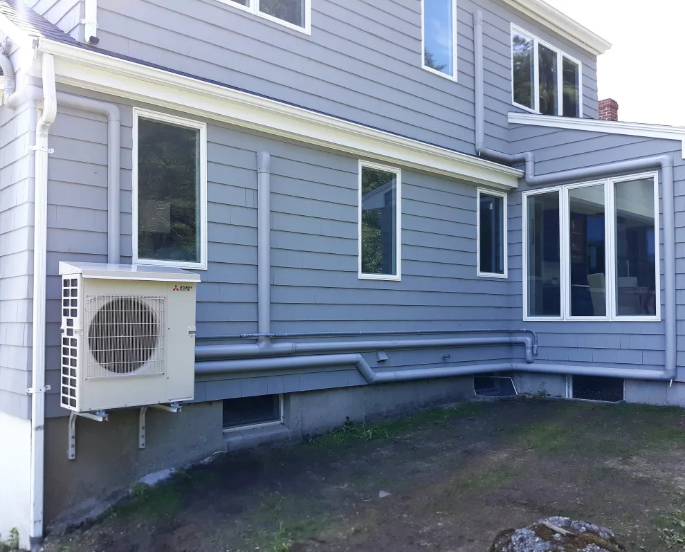 Line Concealment by Royal River Heat Pumps - Photo 2